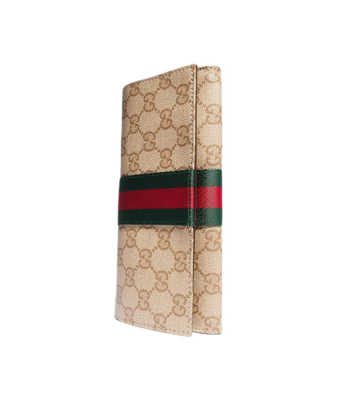 GUCCI Бежевый кошелек, фото 3