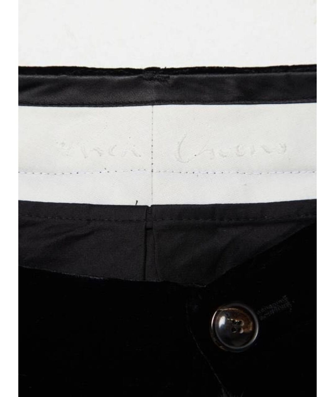RICK OWENS Черные велюровые шорты, фото 3