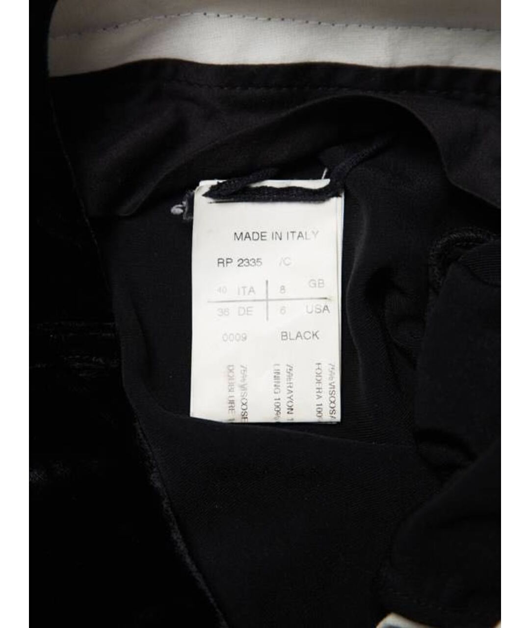RICK OWENS Черные велюровые шорты, фото 4