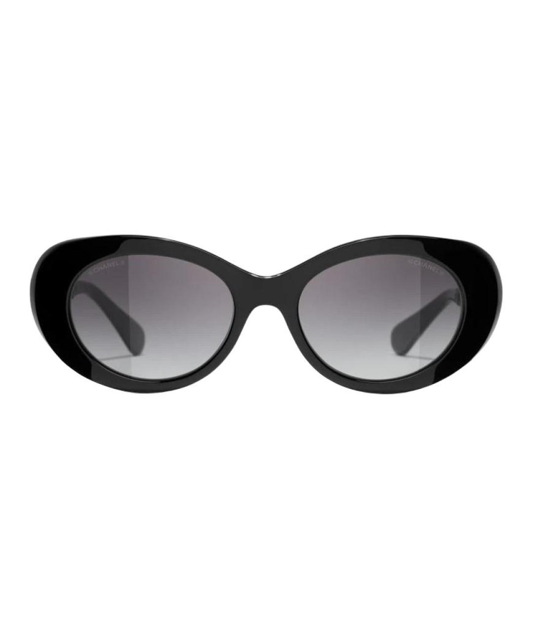CHANEL Черные солнцезащитные очки, фото 1