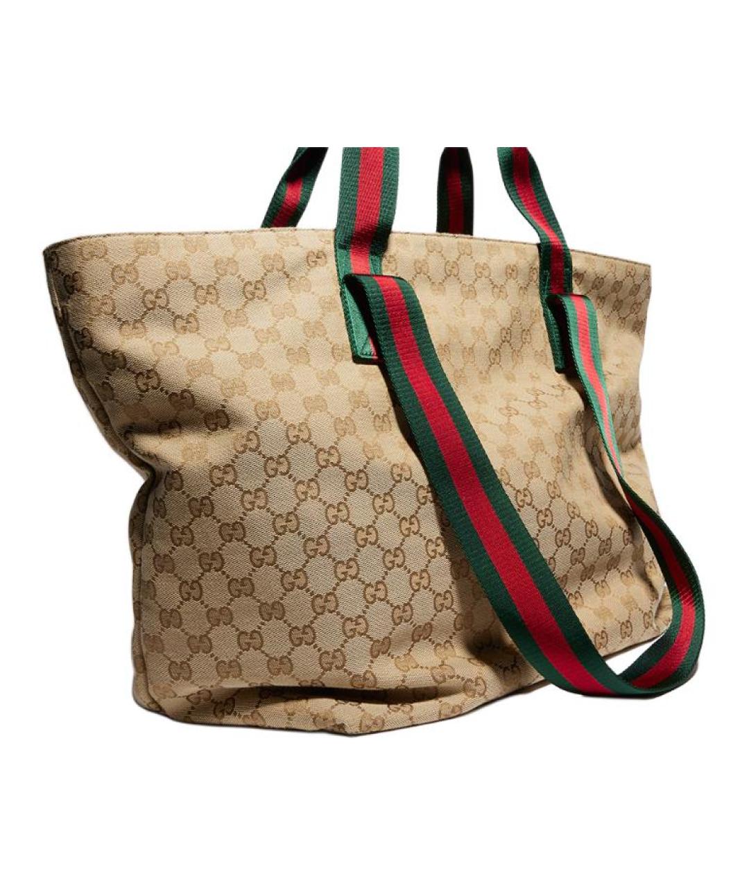 GUCCI Бежевая сумка тоут, фото 2