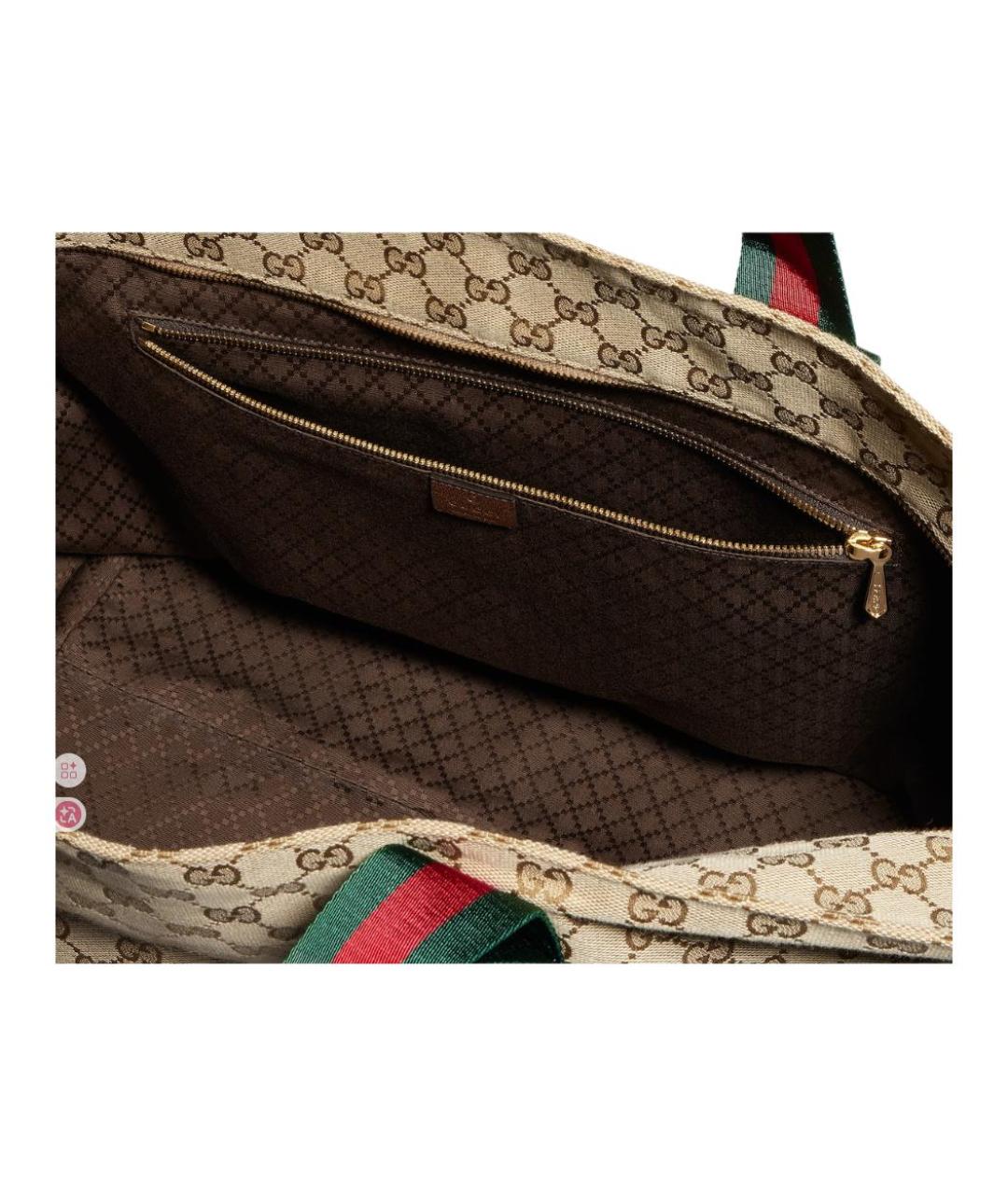 GUCCI Бежевая сумка тоут, фото 3