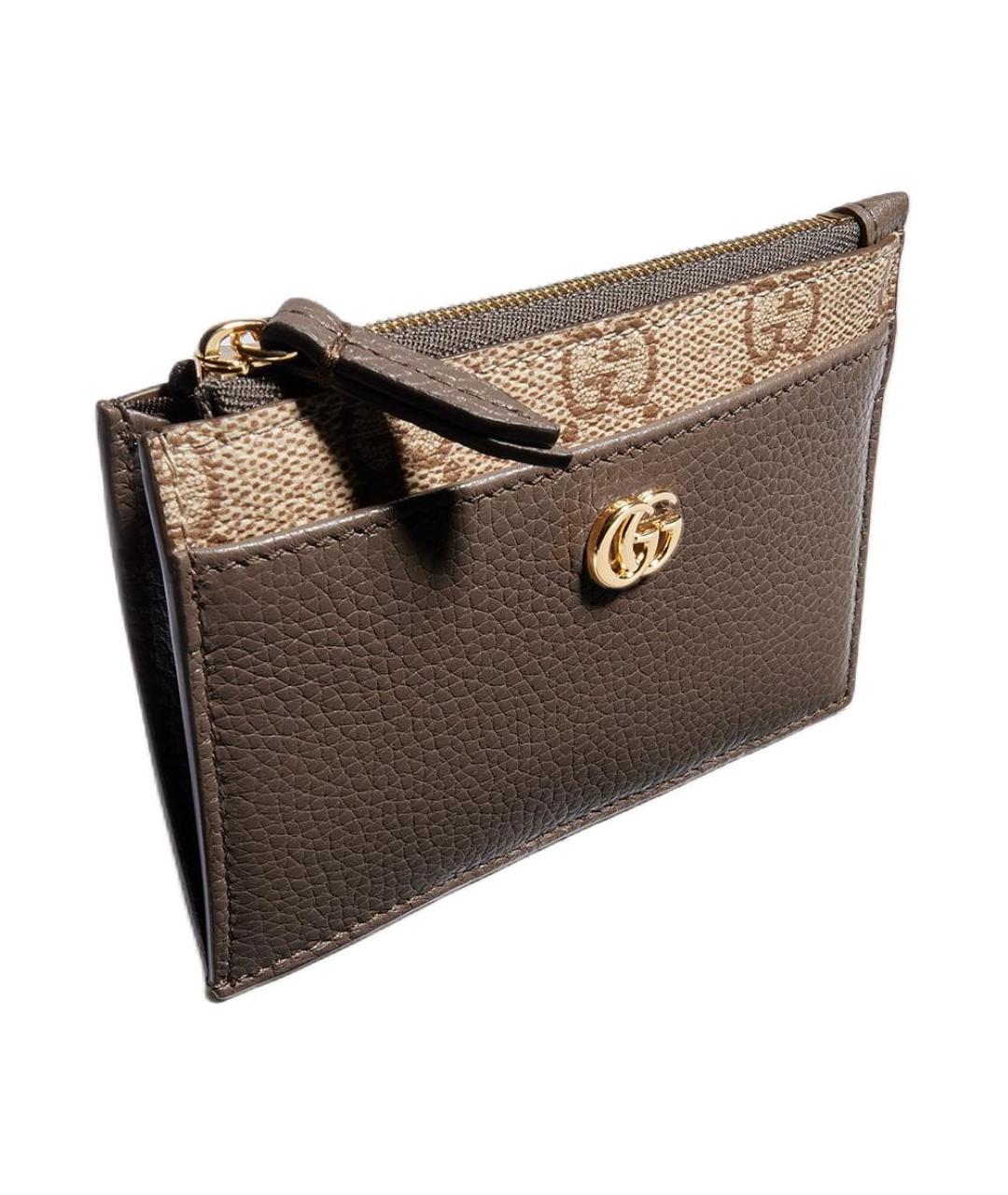 GUCCI Коричневый кардхолдер, фото 2