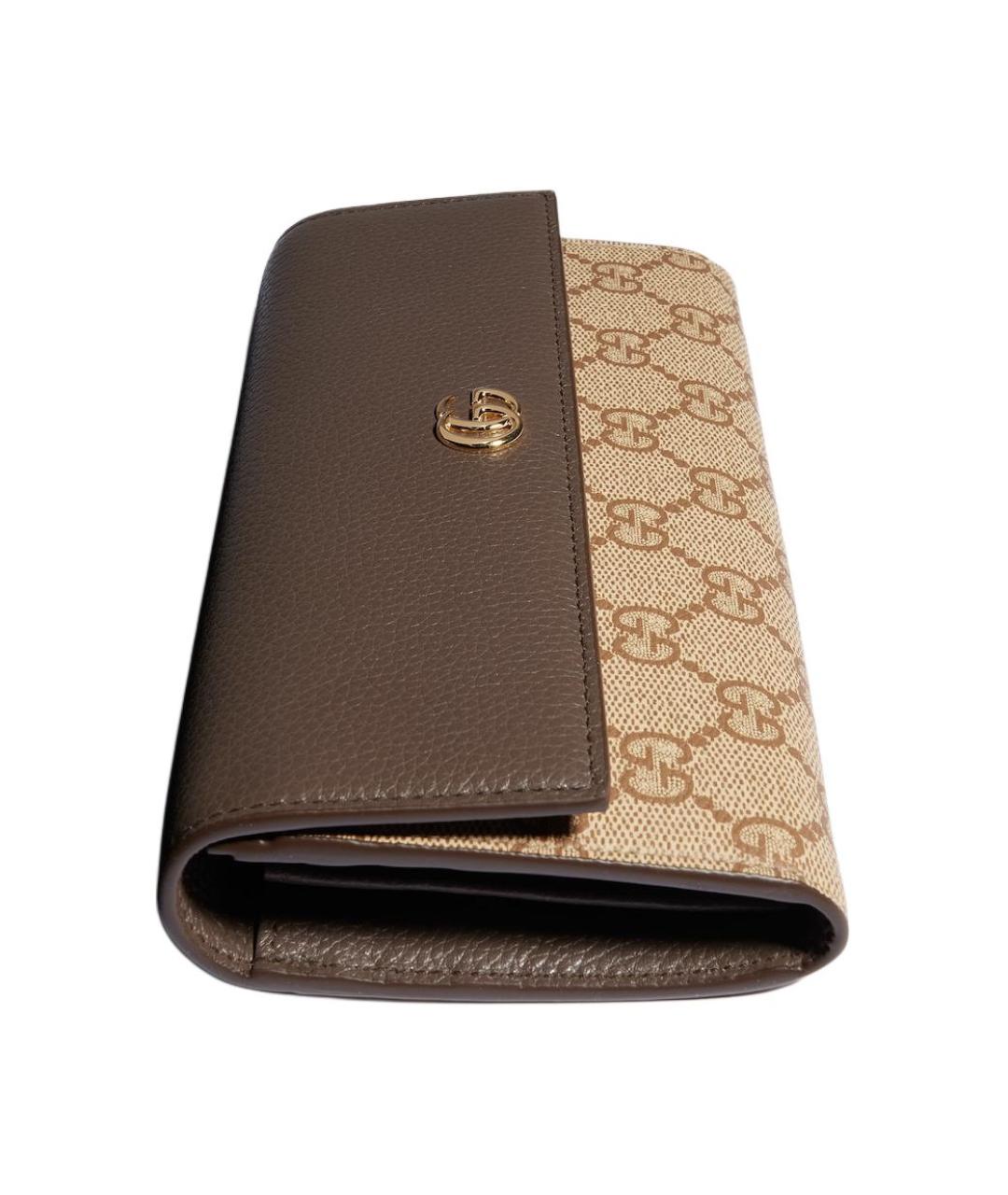 GUCCI Коричневый кошелек, фото 3