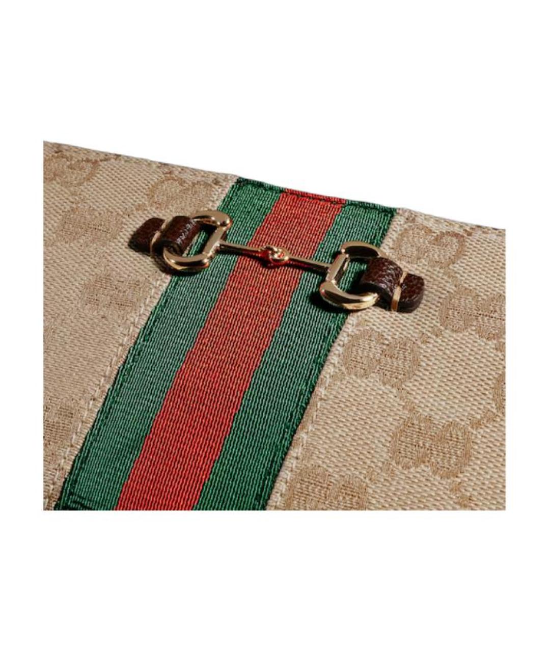 GUCCI Бежевый кошелек, фото 4