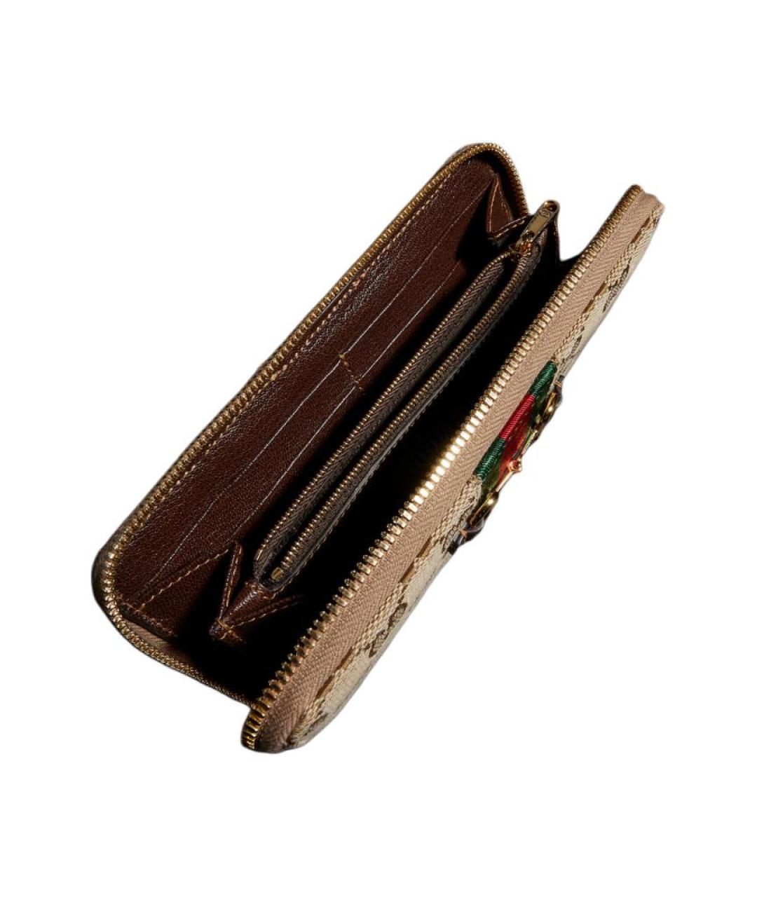 GUCCI Бежевый кошелек, фото 3
