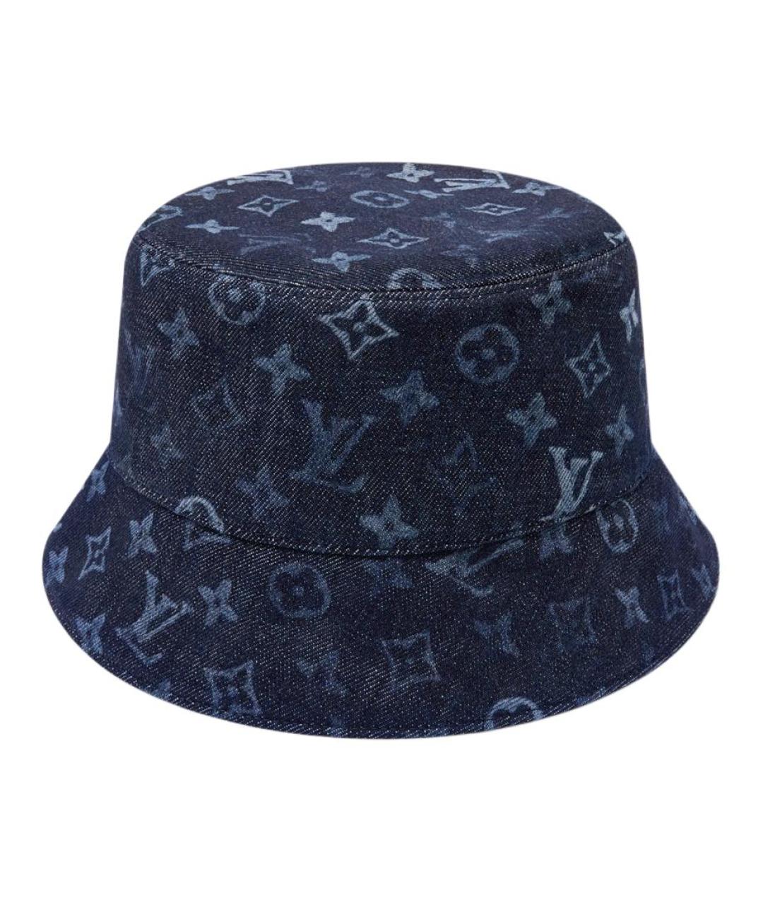 LOUIS VUITTON Синяя хлопковая шляпа, фото 2