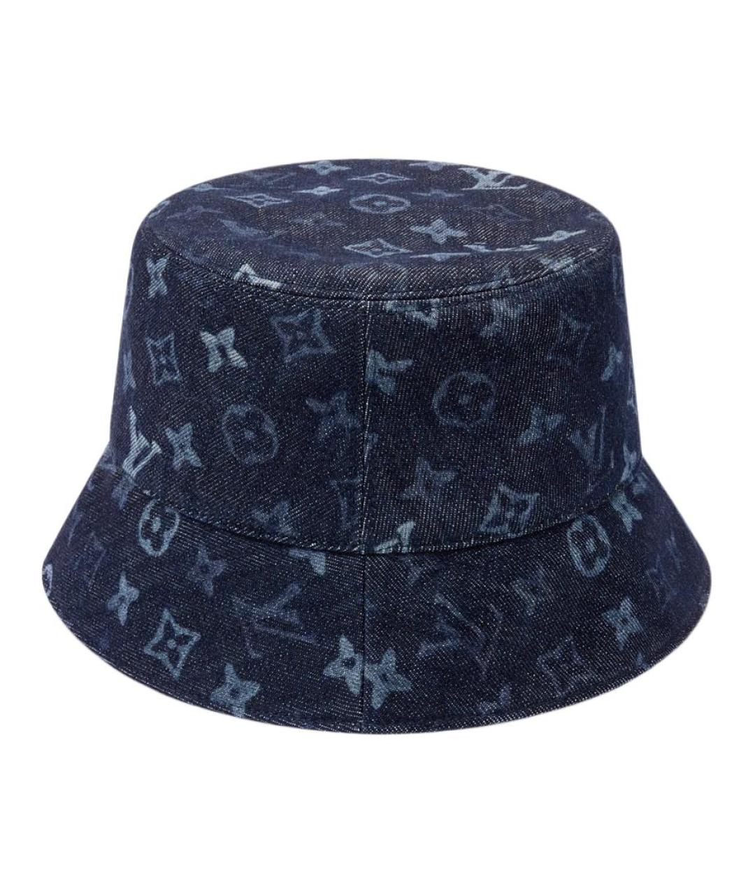 LOUIS VUITTON Синяя хлопковая шляпа, фото 3