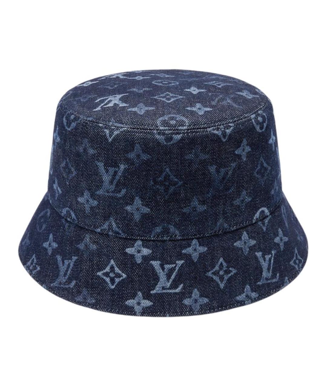 LOUIS VUITTON Синяя хлопковая шляпа, фото 1