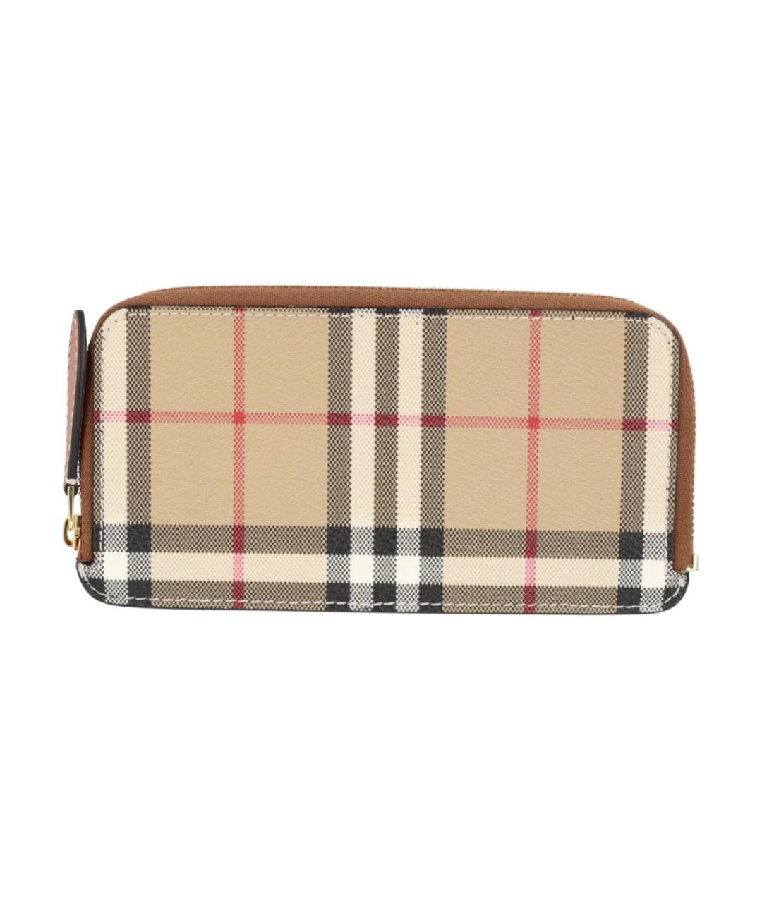 BURBERRY Бежевый кошелек, фото 1