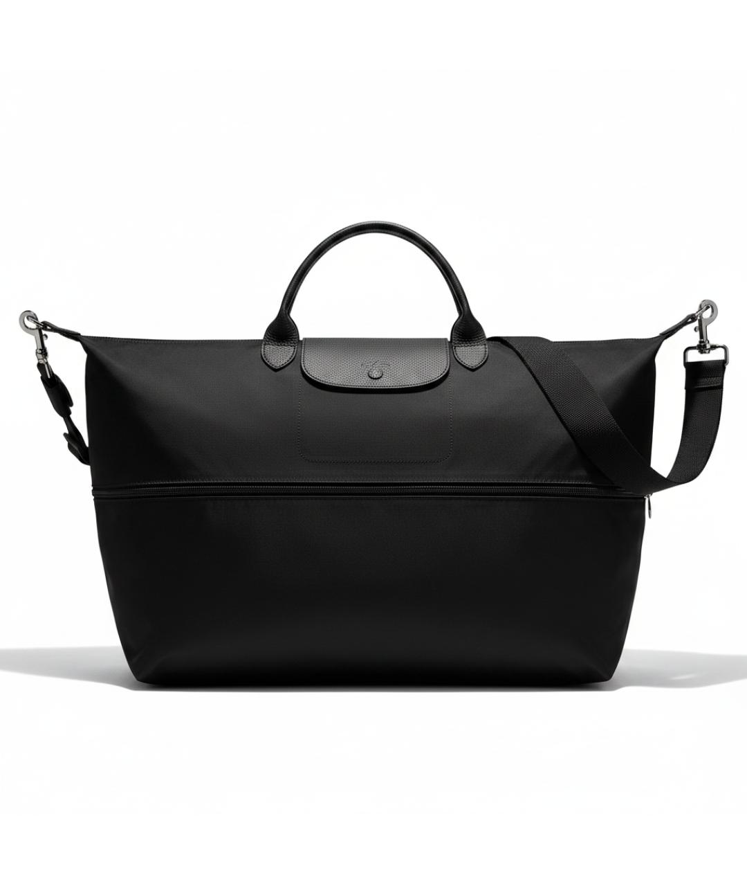 LONGCHAMP Черная дорожная/спортивная сумка, фото 4