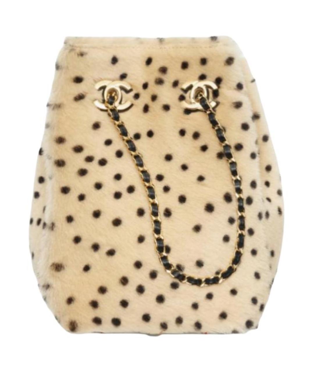 CHANEL Бежевая сумка тоут, фото 1