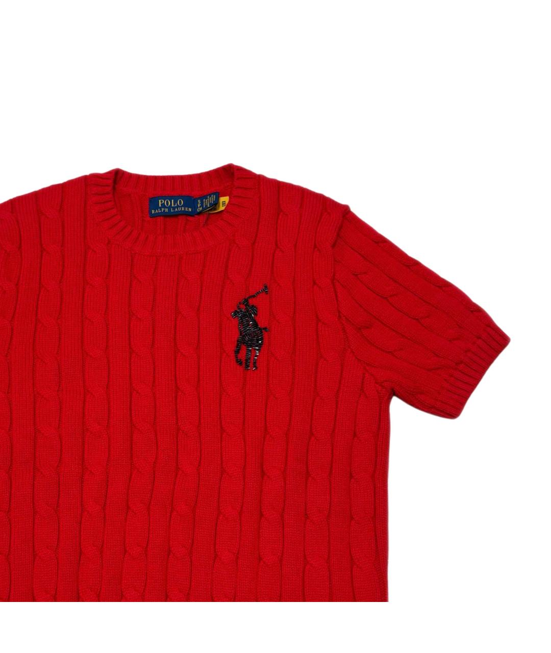 POLO RALPH LAUREN Красный джемпер / свитер, фото 3