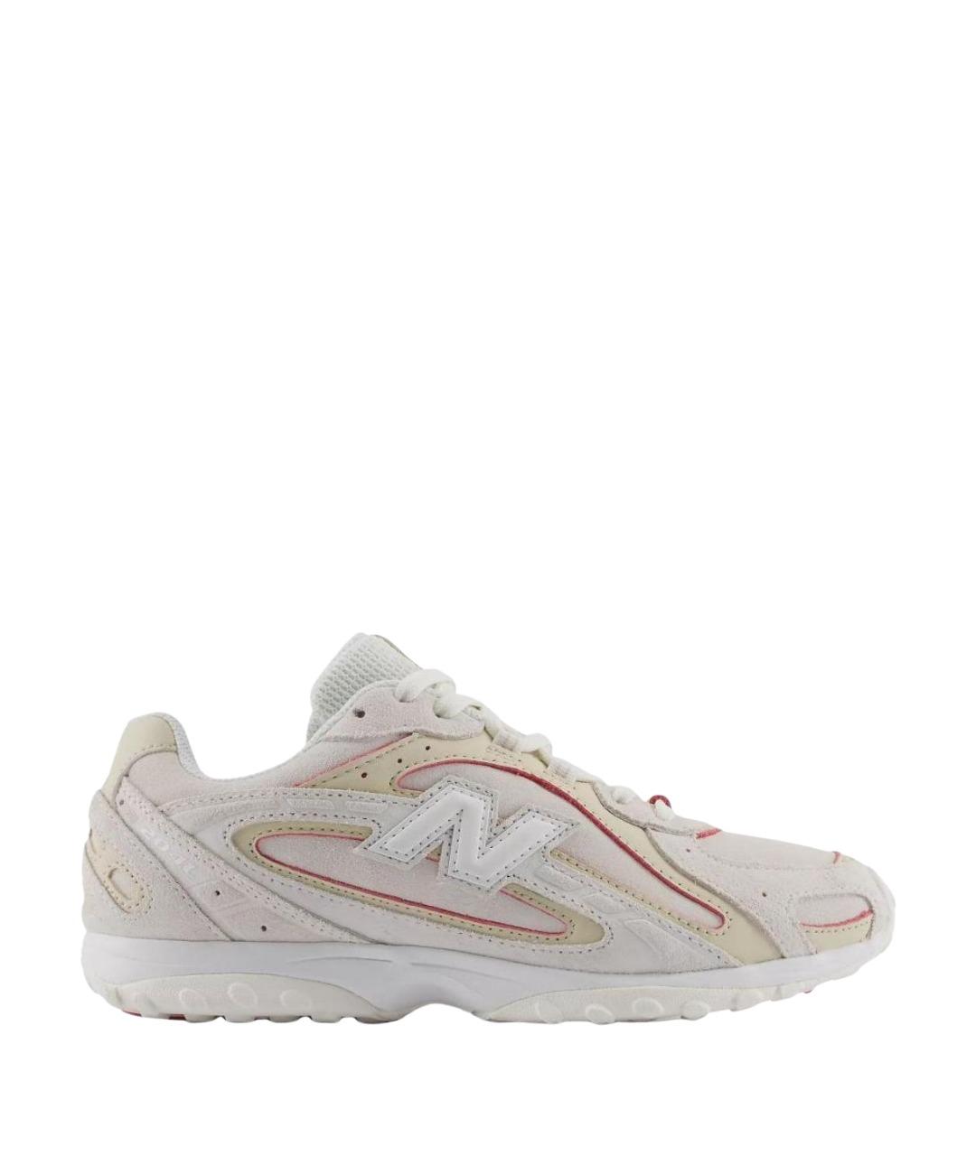 NEW BALANCE Бежевые замшевые кроссовки, фото 1