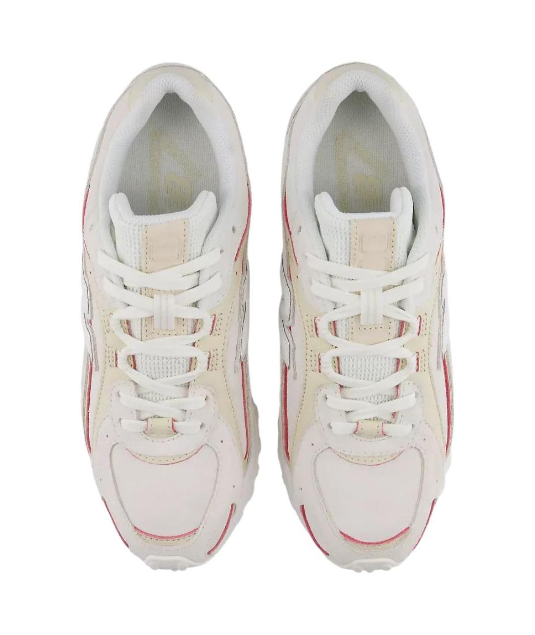 NEW BALANCE Бежевые замшевые кроссовки, фото 4