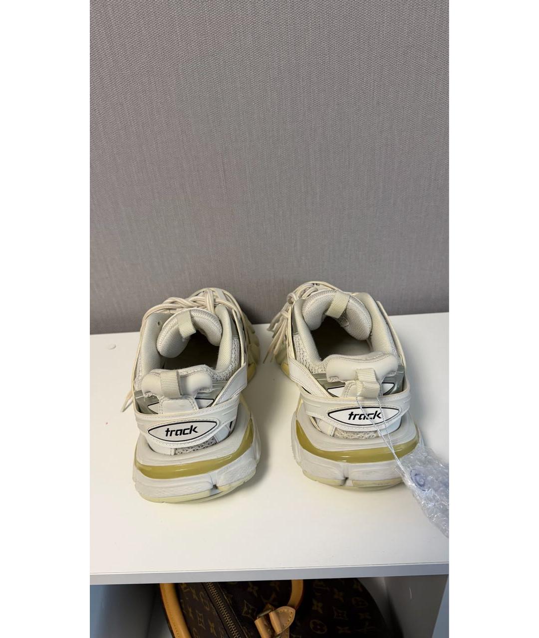 BALENCIAGA Белые кроссовки, фото 4