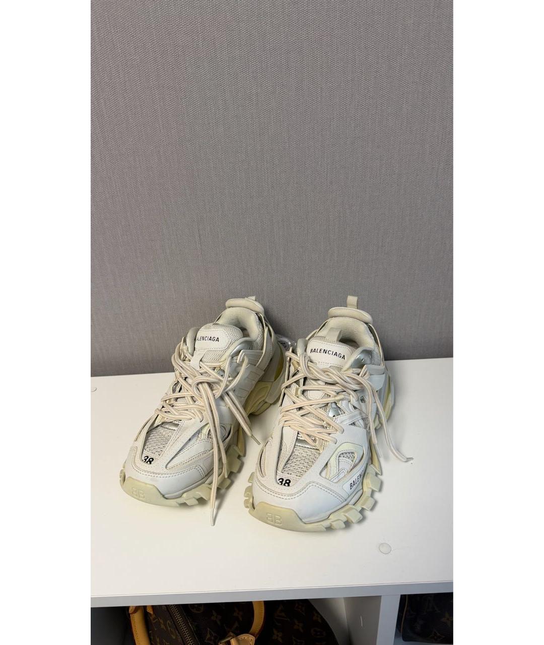 BALENCIAGA Белые кроссовки, фото 2