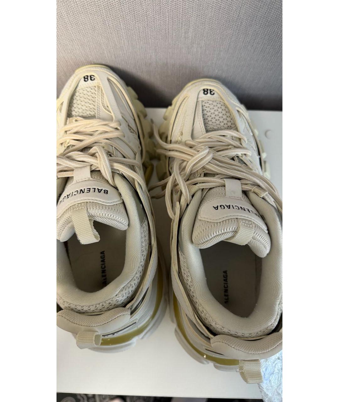 BALENCIAGA Белые кроссовки, фото 3