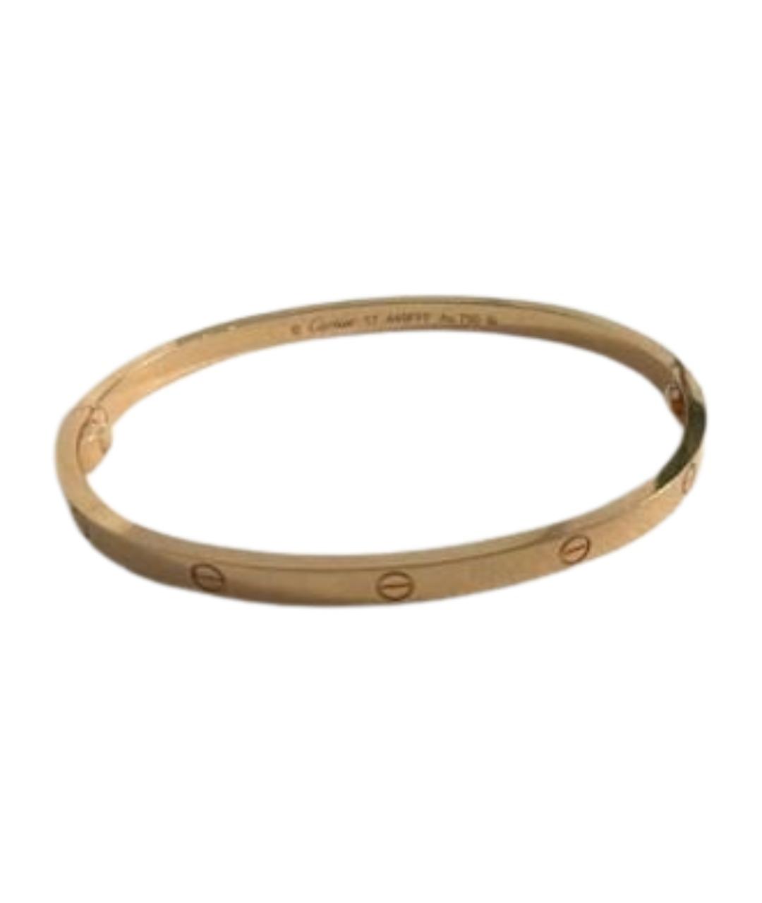 CARTIER Золотой браслет из розового золота, фото 1