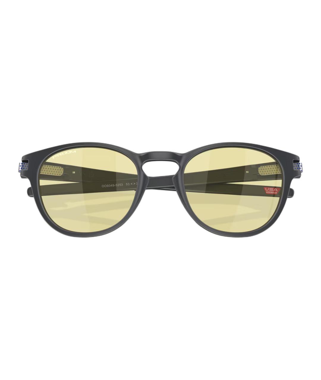 OAKLEY Черные пластиковые солнцезащитные очки, фото 5