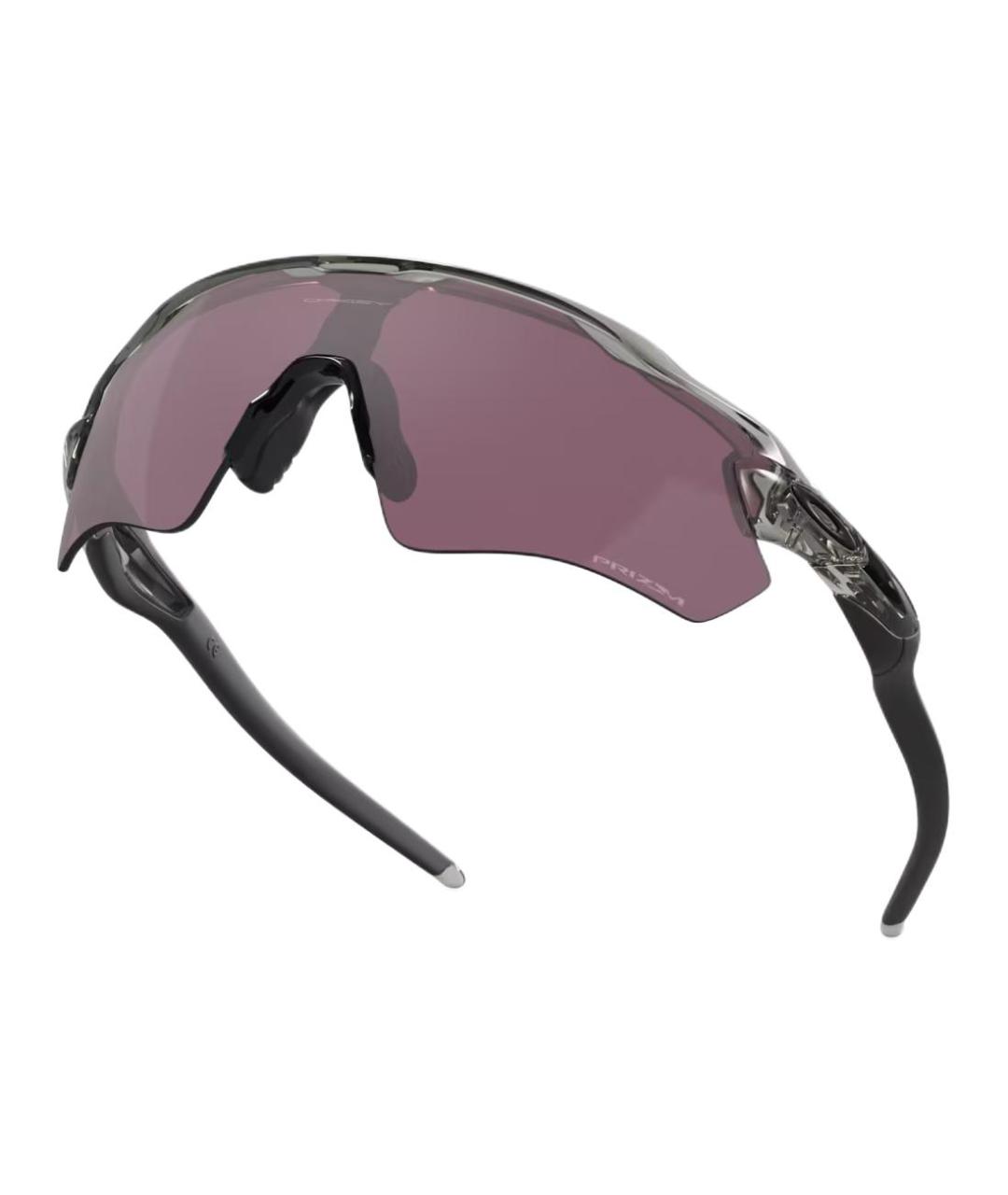 OAKLEY Серые пластиковые солнцезащитные очки, фото 4