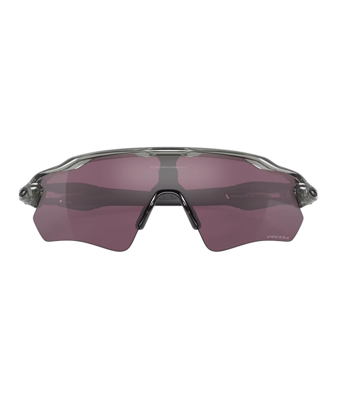 OAKLEY Серые пластиковые солнцезащитные очки, фото 5