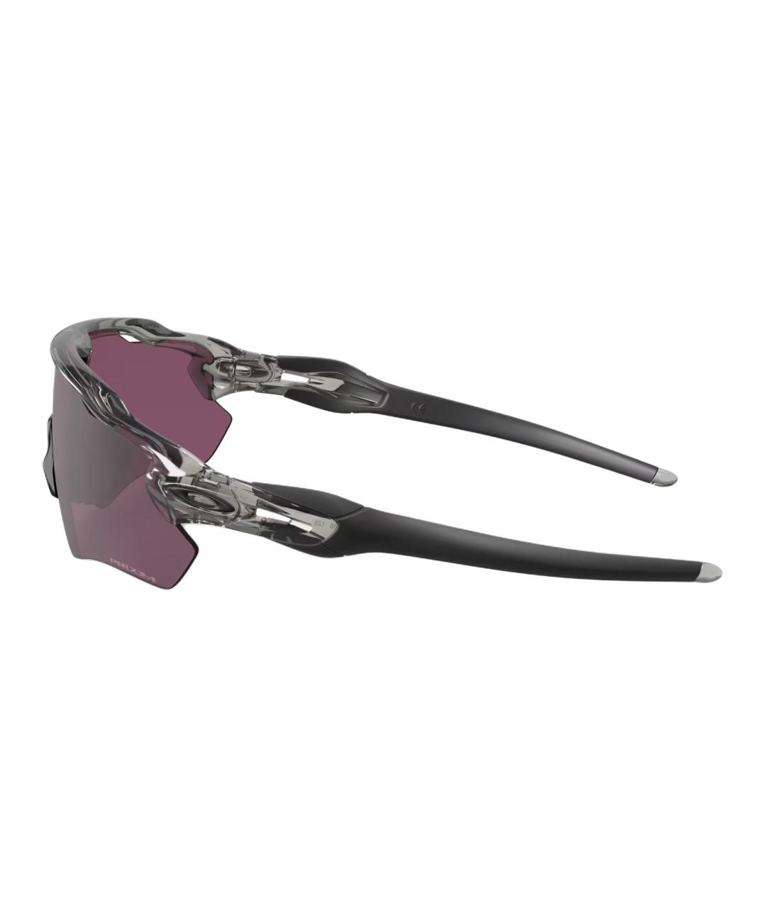 OAKLEY Серые пластиковые солнцезащитные очки, фото 3