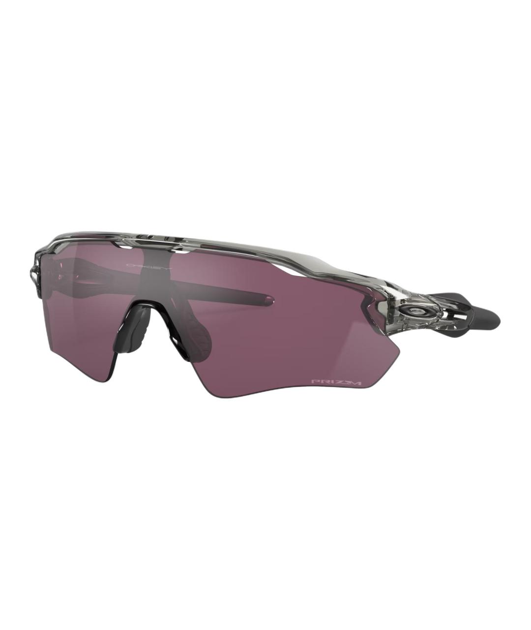 OAKLEY Серые пластиковые солнцезащитные очки, фото 1
