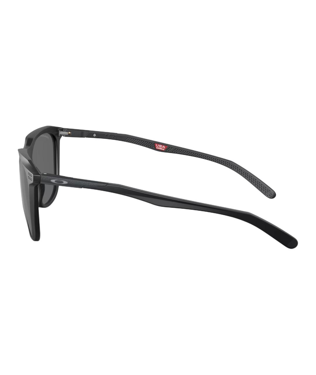 OAKLEY Черные пластиковые солнцезащитные очки, фото 3