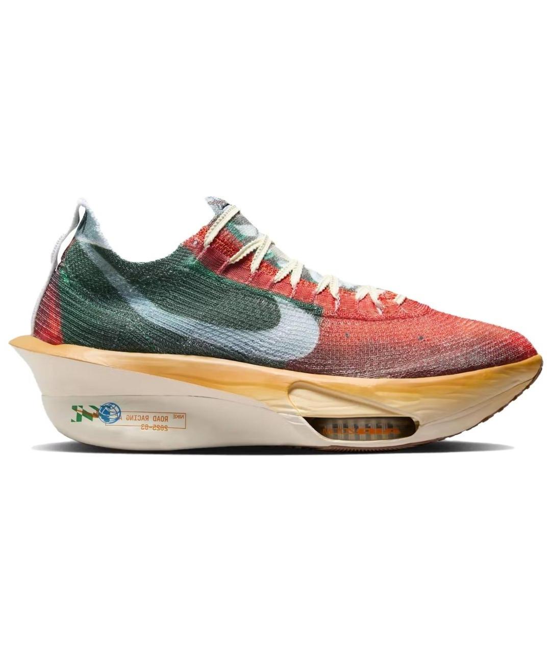 NIKE Красные низкие кроссовки / кеды, фото 1