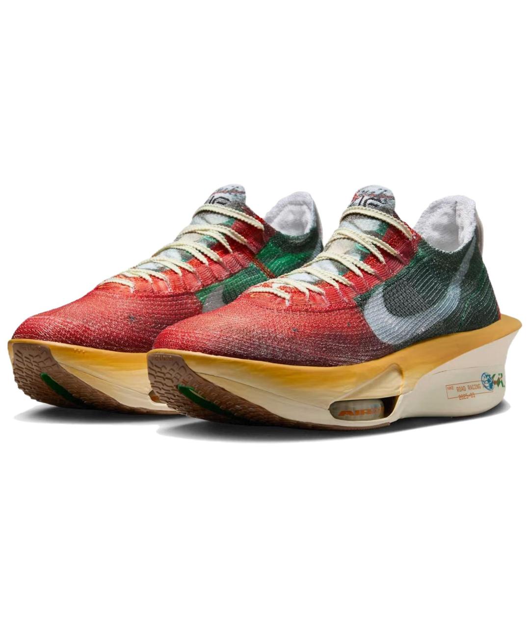 NIKE Красные низкие кроссовки / кеды, фото 3