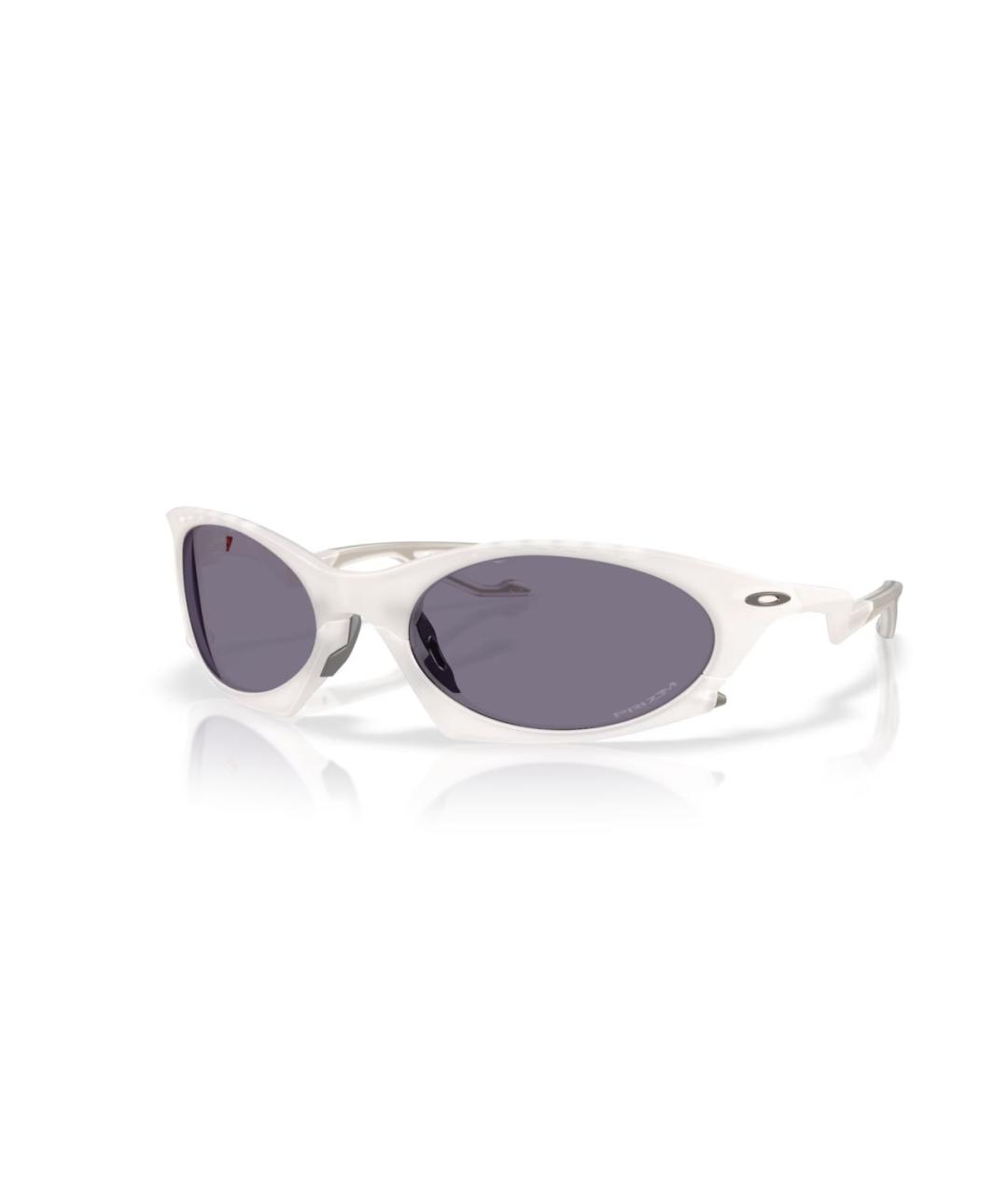 OAKLEY Белые пластиковые солнцезащитные очки, фото 2