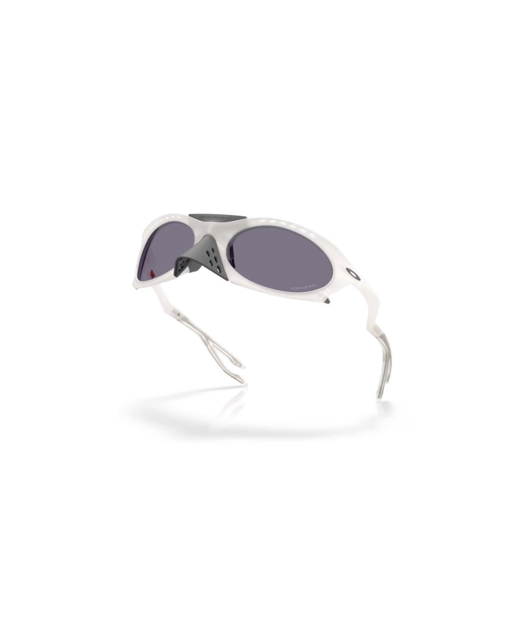 OAKLEY Белые пластиковые солнцезащитные очки, фото 3