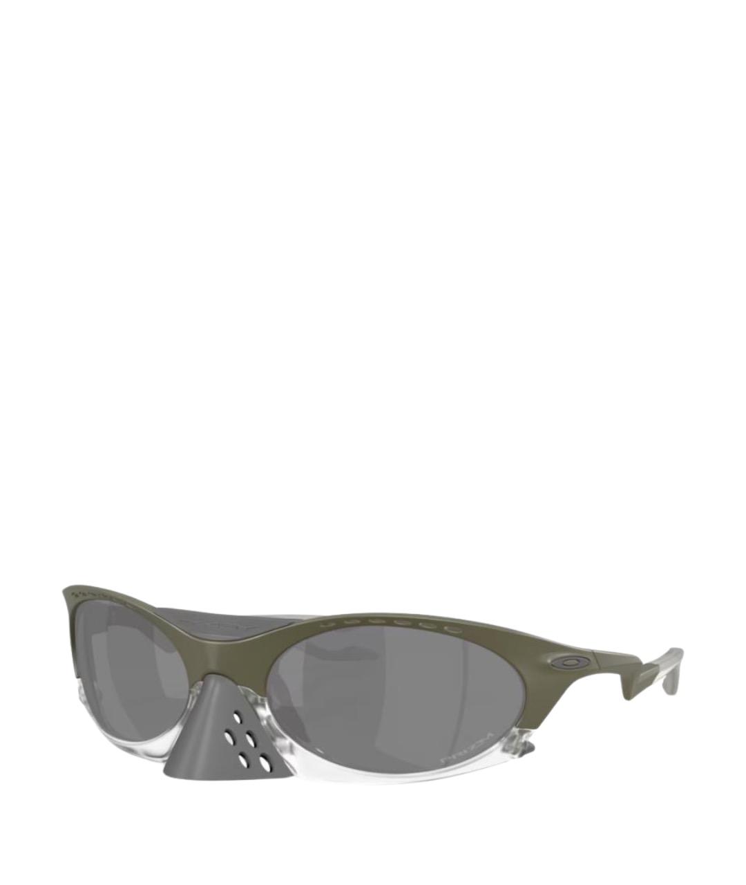 OAKLEY Зеленые пластиковые солнцезащитные очки, фото 1