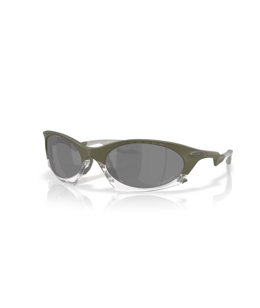 OAKLEY Зеленые пластиковые солнцезащитные очки, фото 2