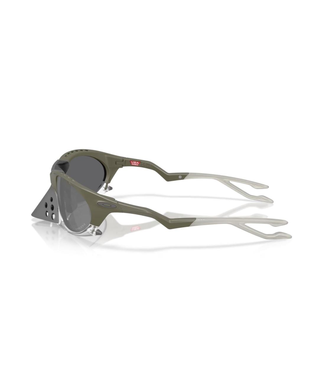 OAKLEY Зеленые пластиковые солнцезащитные очки, фото 4