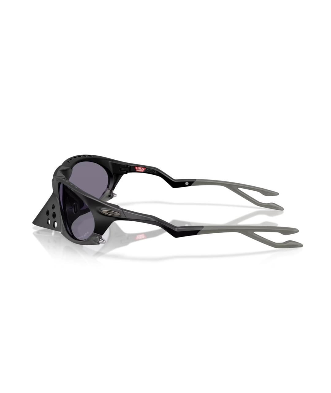OAKLEY Черные пластиковые солнцезащитные очки, фото 4