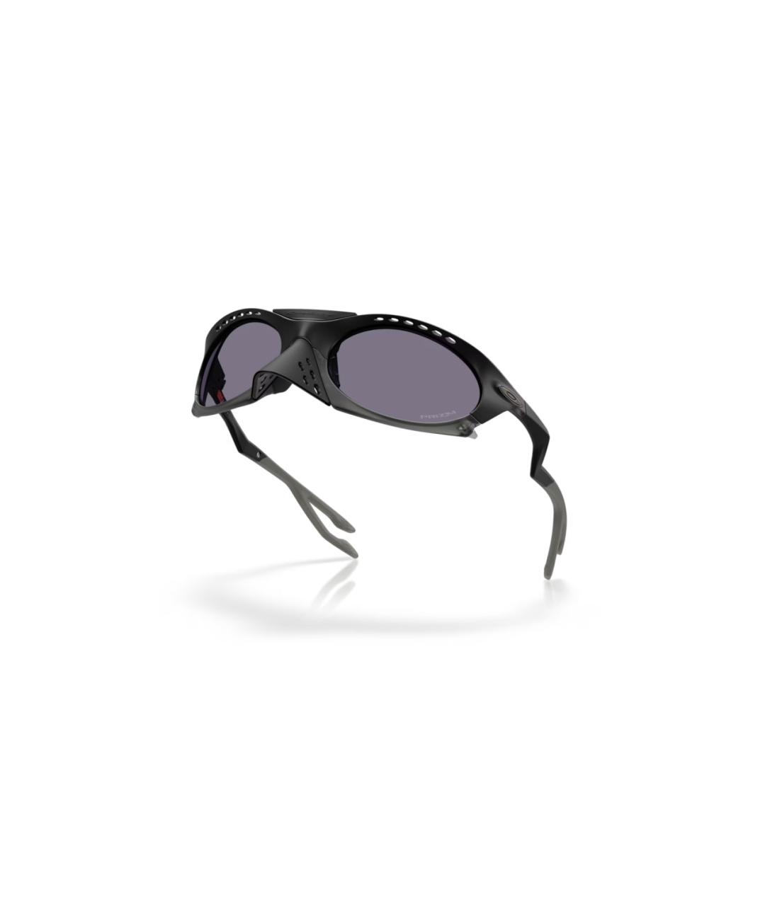 OAKLEY Черные пластиковые солнцезащитные очки, фото 3
