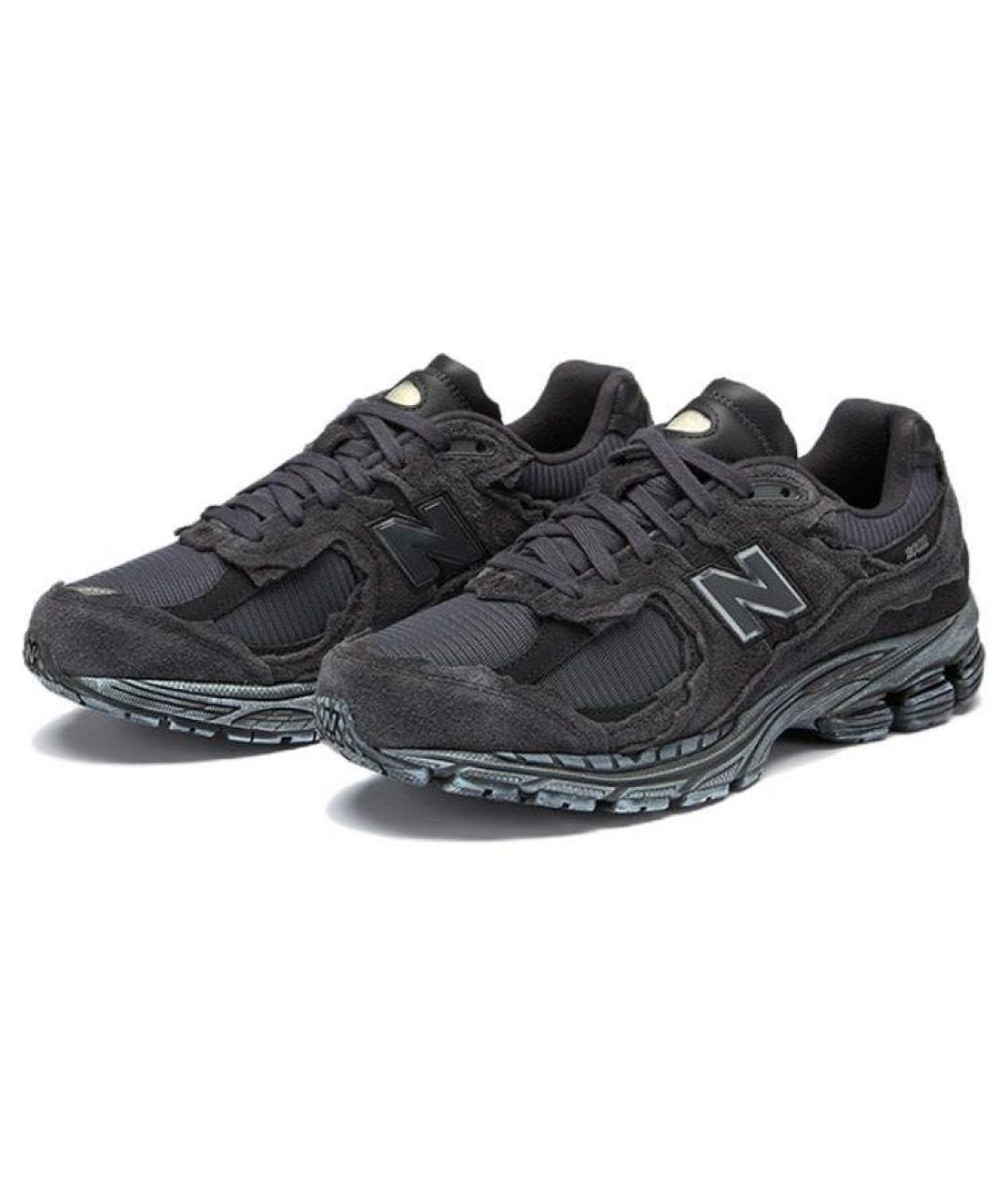 NEW BALANCE Черные текстильные кроссовки, фото 3