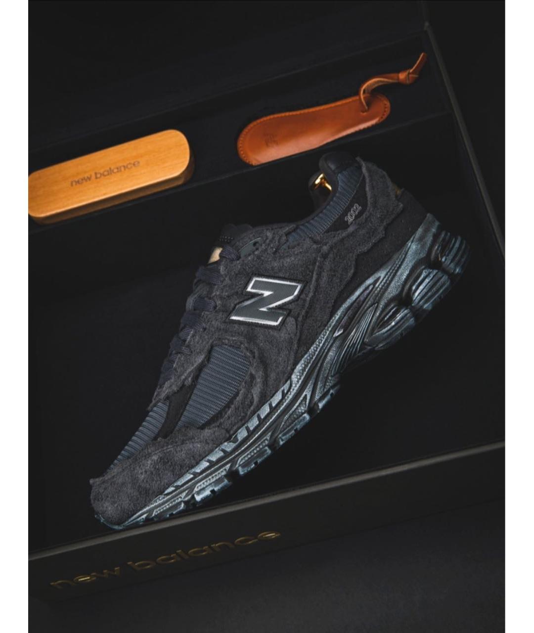 NEW BALANCE Черные текстильные кроссовки, фото 2