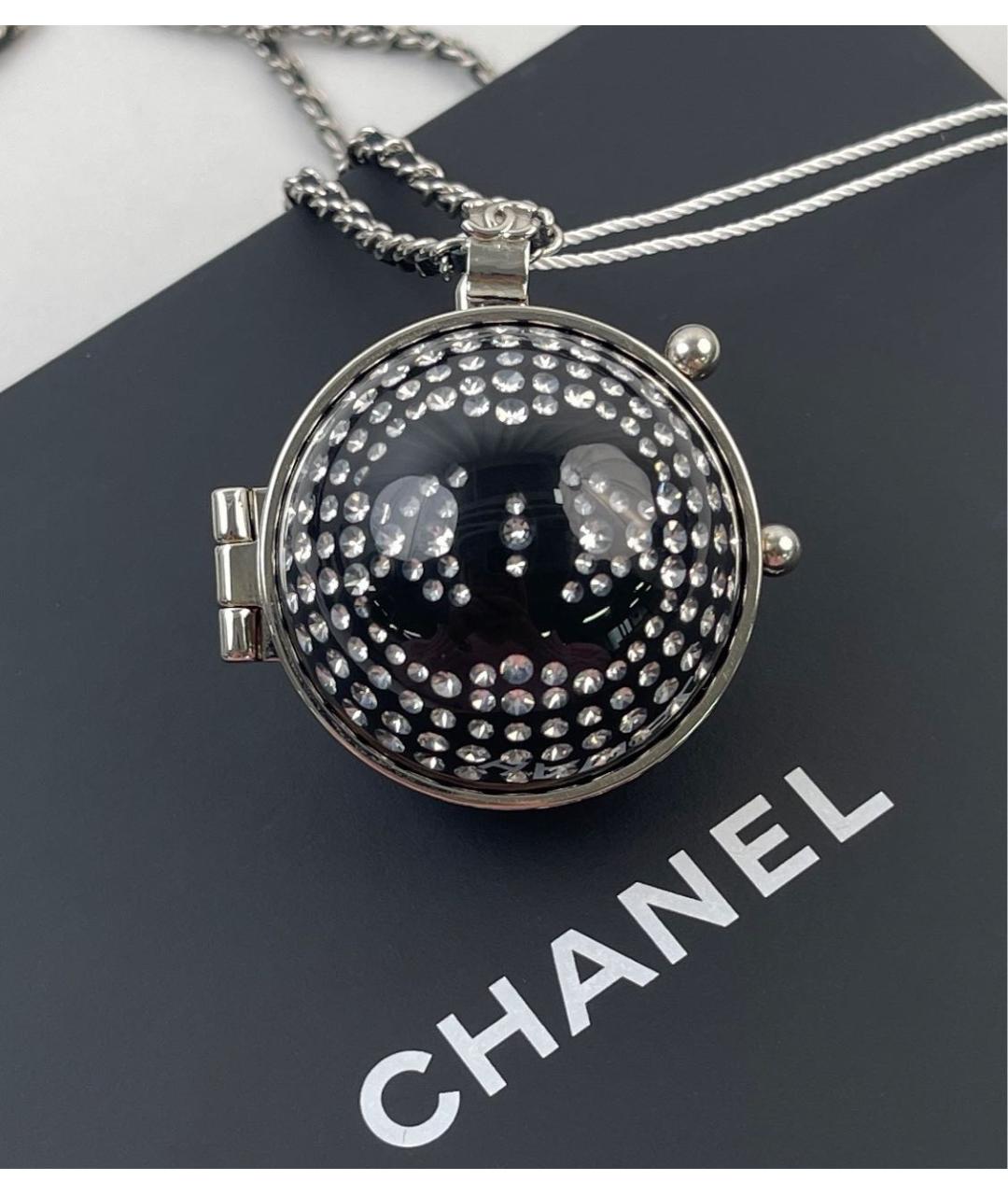 CHANEL Черная подвеска, фото 2