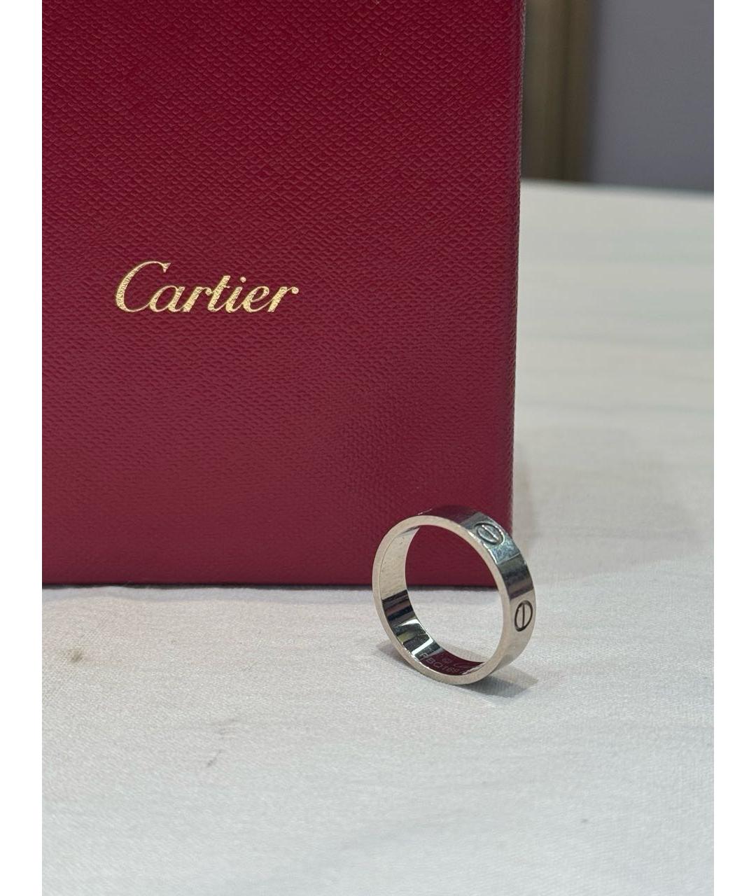 CARTIER Серебряное кольцо из белого золота, фото 2