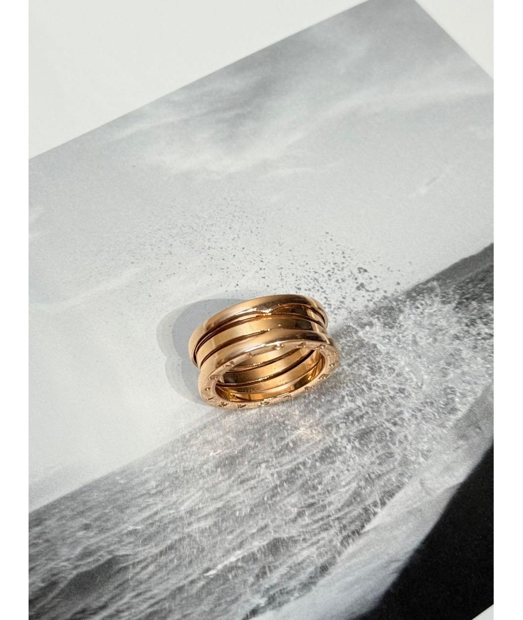 BVLGARI Золотое кольцо из розового золота, фото 8