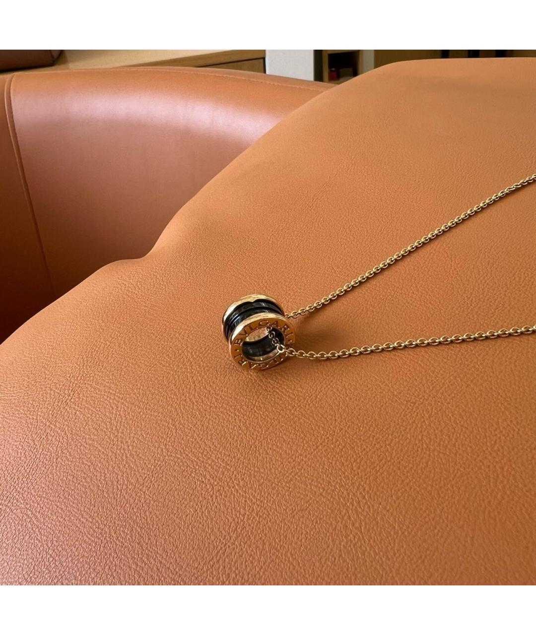 BVLGARI Золотая подвеска из розового золота, фото 5