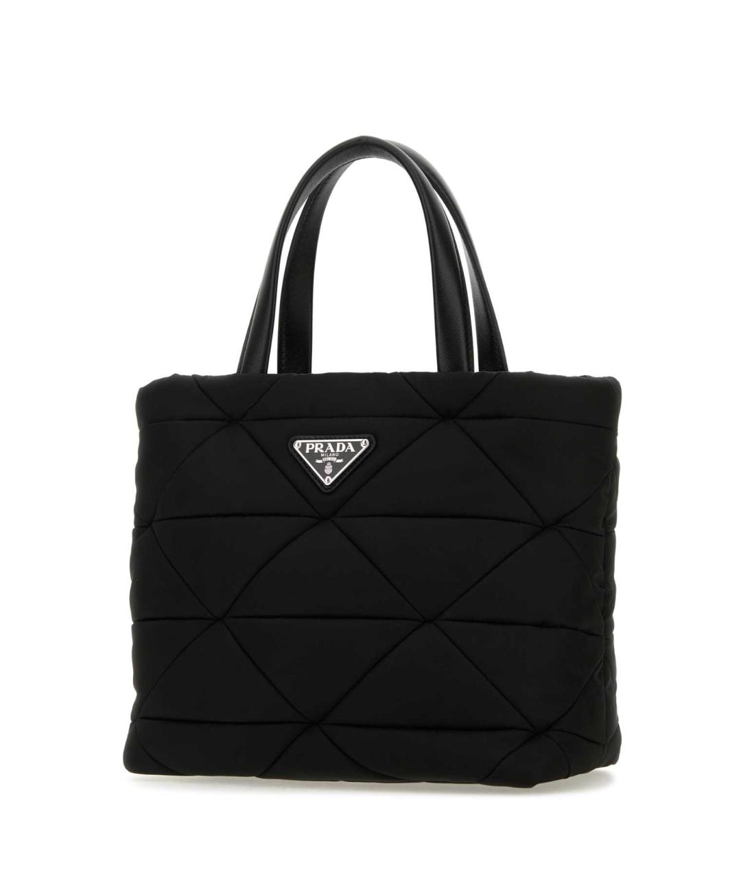 PRADA Черная тканевая сумка тоут, фото 2