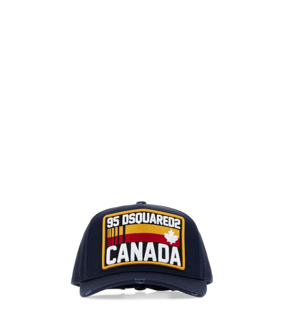 DSQUARED2 Синяя хлопковая кепка/бейсболка, фото 1