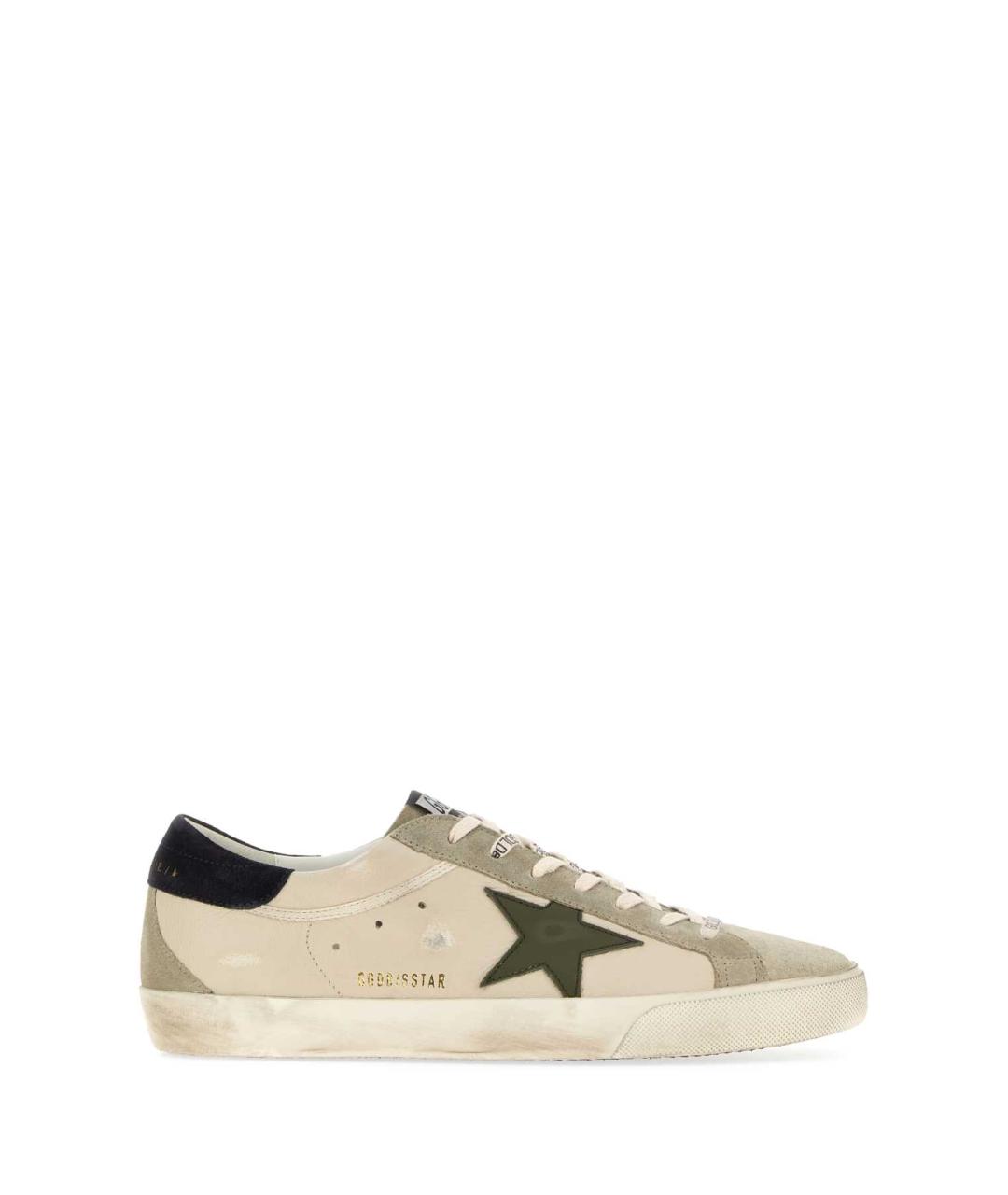 GOLDEN GOOSE Мульти кожаные низкие кроссовки / кеды, фото 1