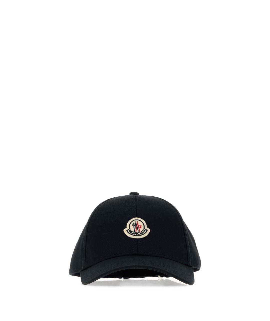 MONCLER Черная хлопковая кепка/бейсболка, фото 1