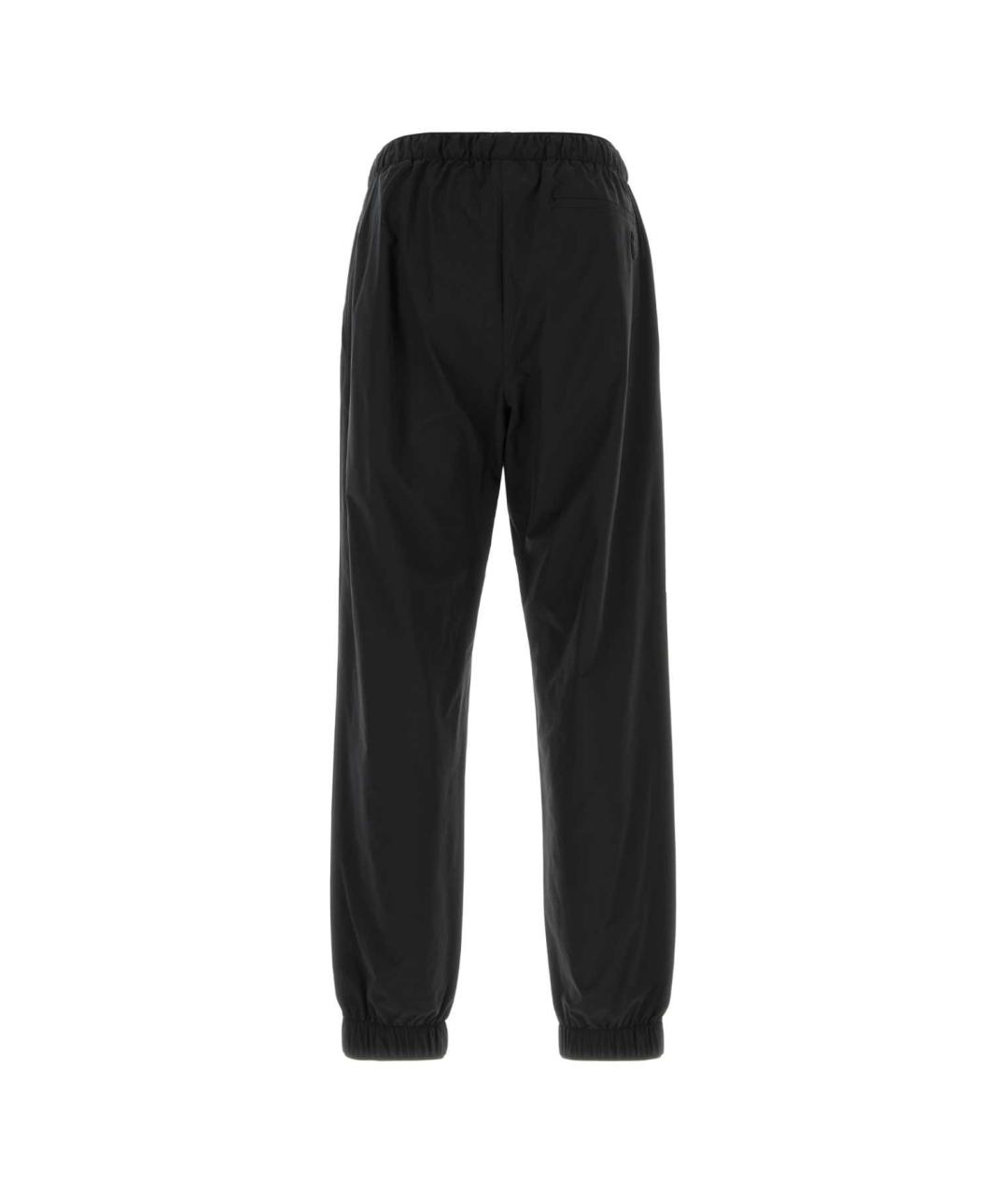 MONCLER Черные повседневные брюки, фото 2