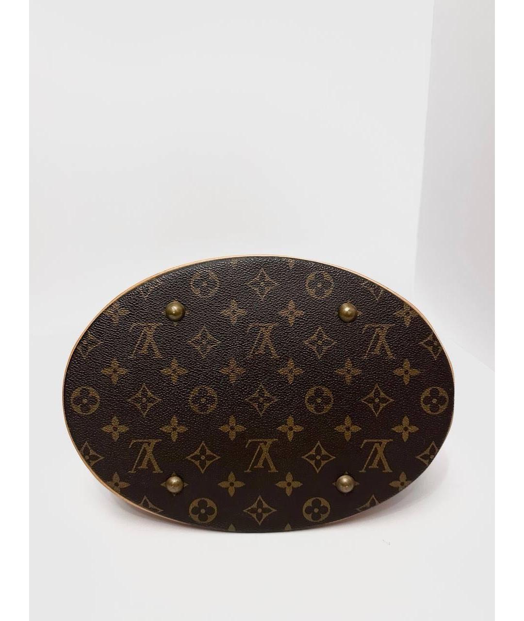 LOUIS VUITTON Коричневая сумка с короткими ручками, фото 9
